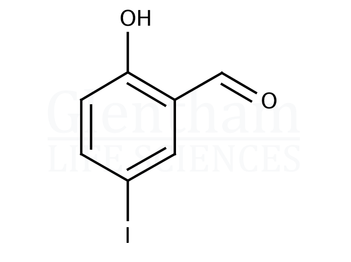 5-Iodosalicylaldehyde Structure