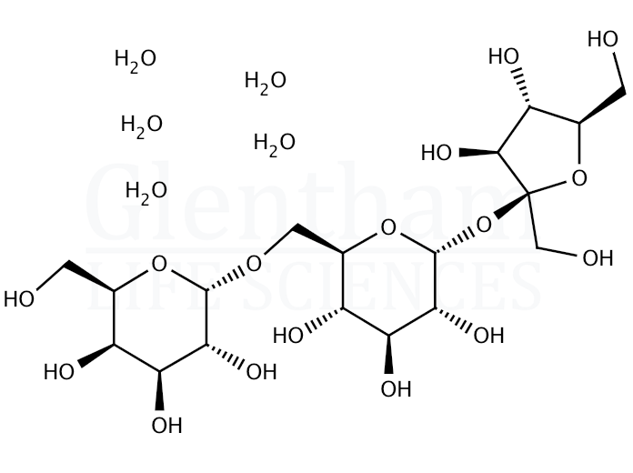 Strcuture for D-Raffinose pentahydrate