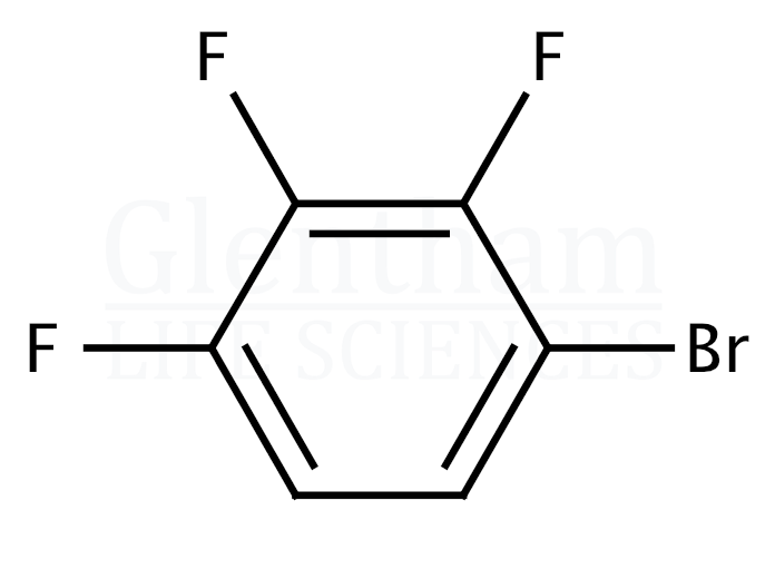 1-Bromo-2,3,4-trifluorobenzene Structure