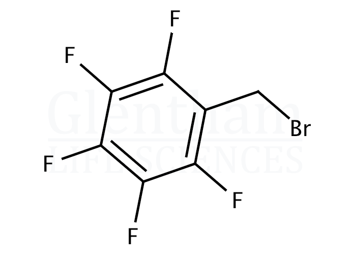 Structure for  alpha-Bromo-2,3,4,5,6-pentafluorotoluene  (1765-40-8)