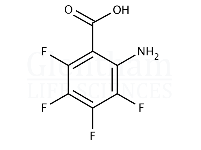 2-Amino-3,4,5,6-tetrafluorobenzoic acid Structure