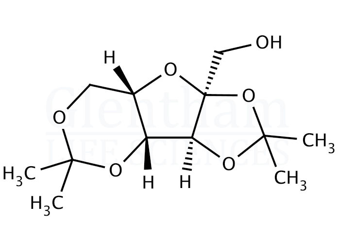 2,3:4,6-Di-O-isopropylidene-a-L-sorbofuranose Structure