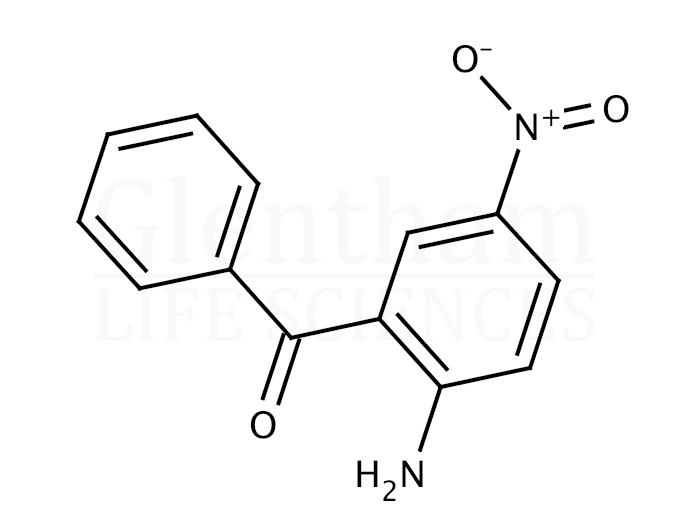 2-Amino-5-nitrobenzophenone Structure