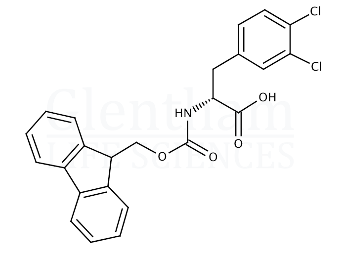 Structure for Fmoc-D-Phe(3,4-Cl2)-OH