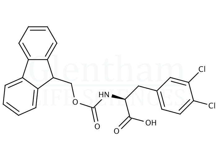 Fmoc-Phe(3,4-Cl2)-OH Structure