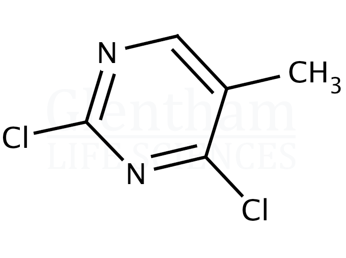 2,4-Dichloro-5-methylpyrimidine Structure