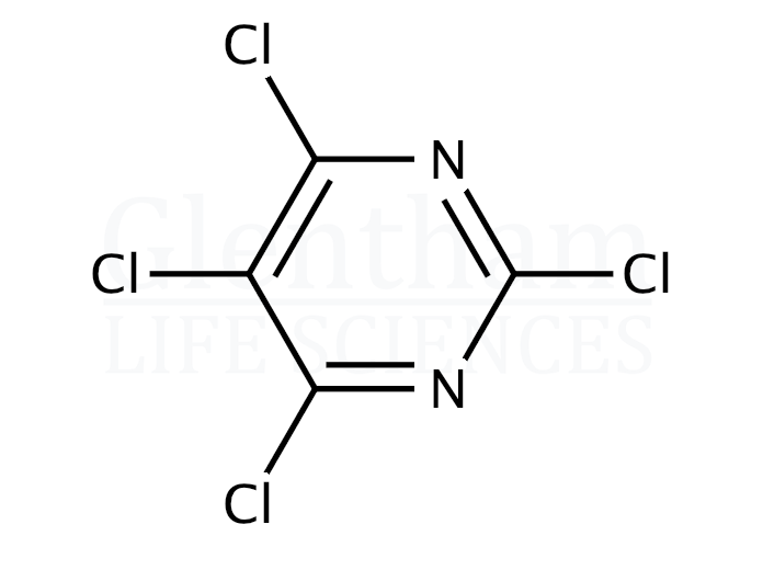2,4,5,6-Tetrachloropyrimidine Structure