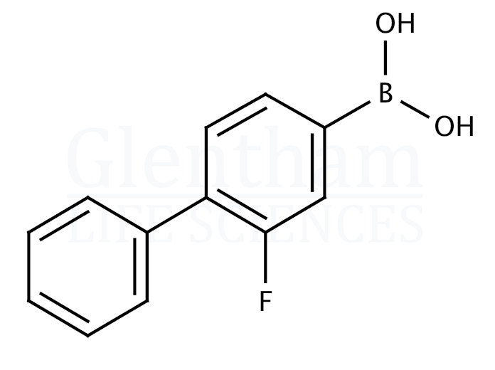 2-Fluoro-4-biphenylboronic acid Structure