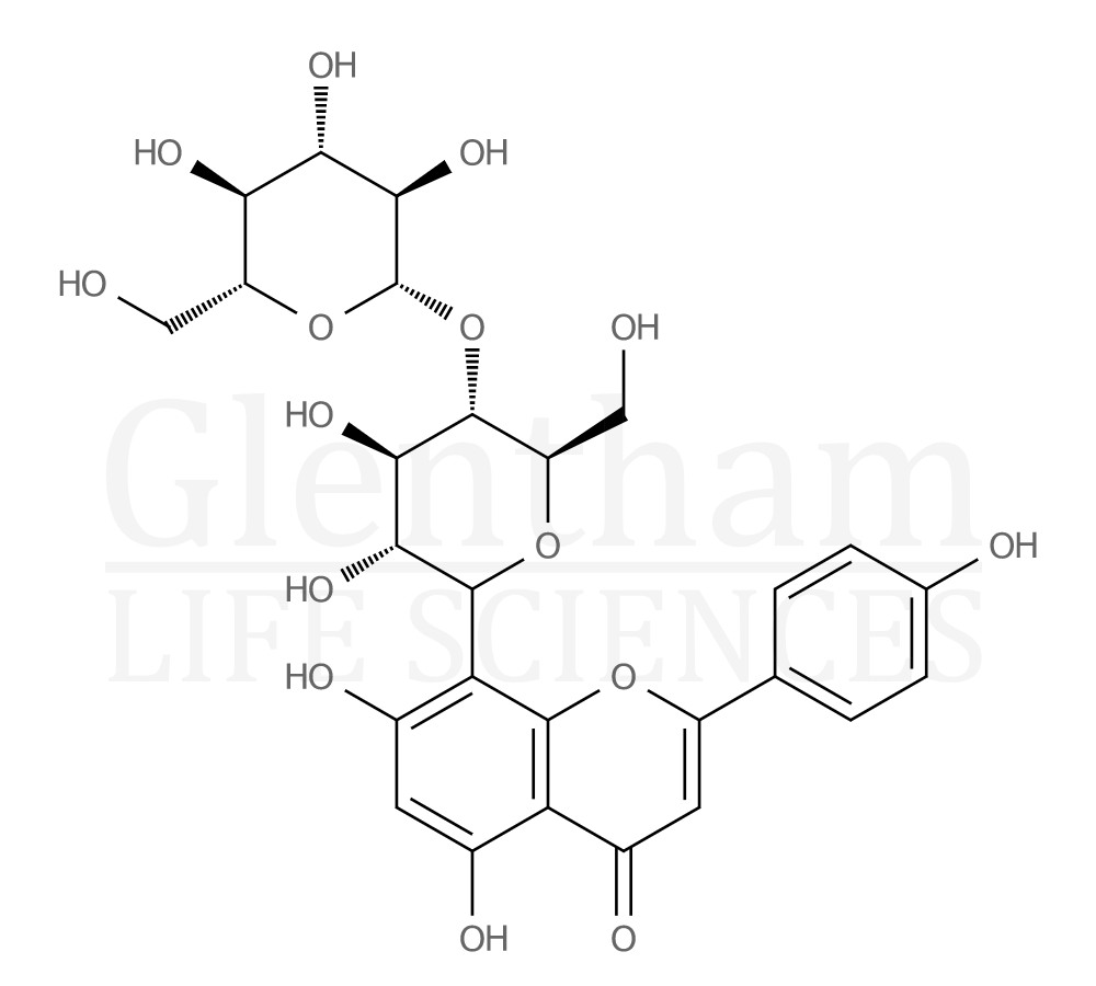 Large structure for  Vitexin -4''''-O-glucoside  (178468-00-3)