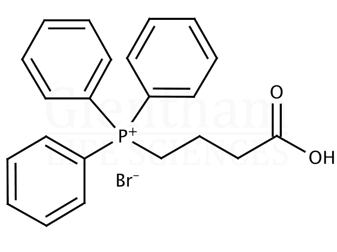 3-Carboxypropyltriphenylphosphonium bromide Structure