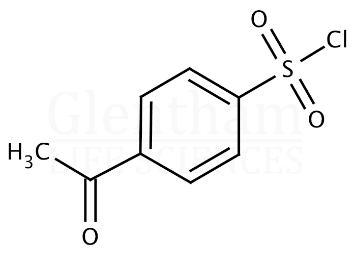 Structure for 4-Acetylbenzenesulfonyl chloride