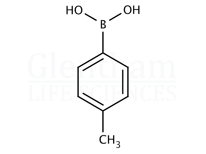 3-Methylphenylboronic acid Structure