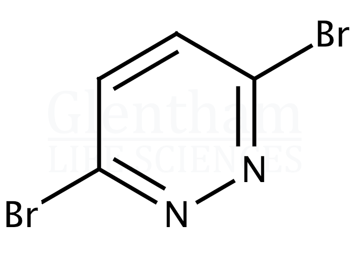 3,6-Dibromopyridazine Structure