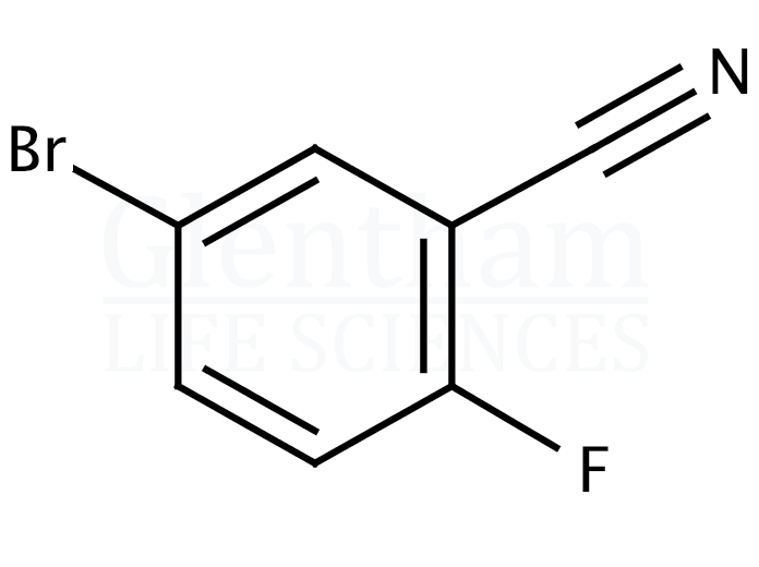 5-Bromo-2-fluorobenzonitrile Structure