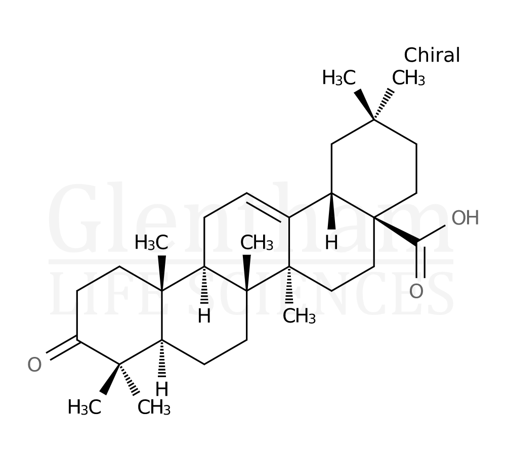 Structure for  Oleanonic acid  (17990-42-0)