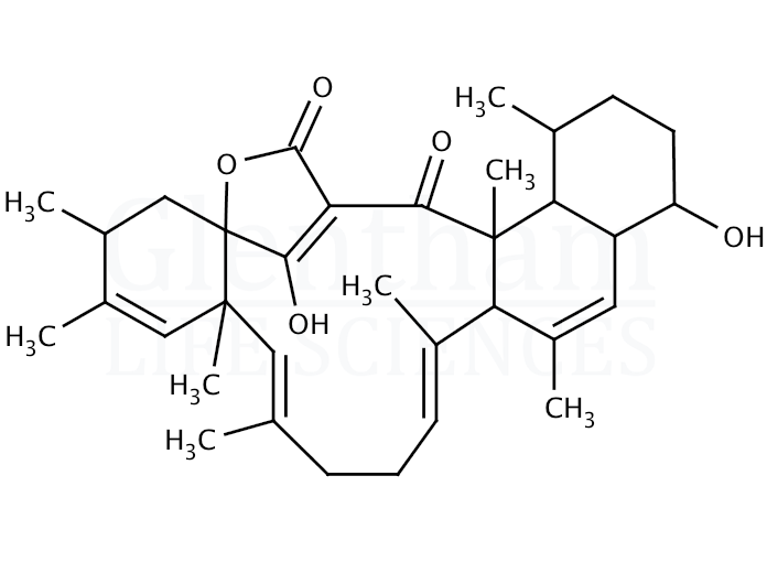 Structure for Tetromycin B (180027-84-3)