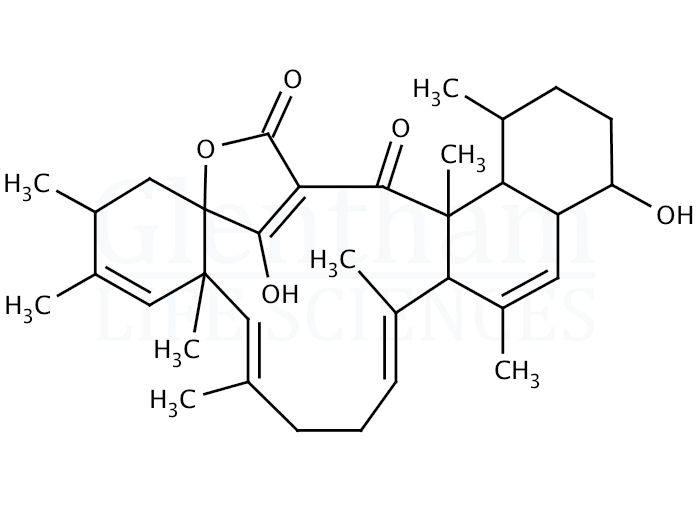 Structure for Tetromycin B