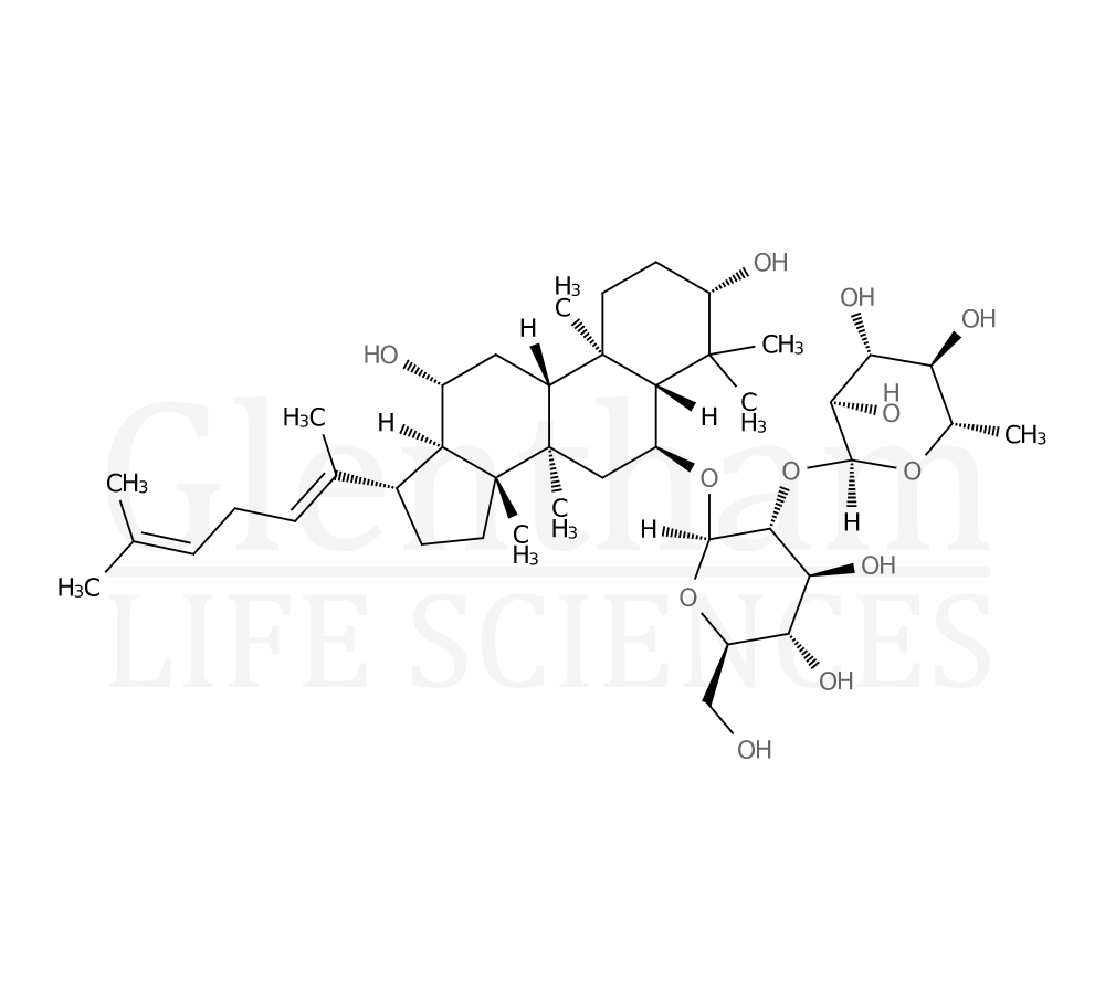 (20E)-Ginsenoside F4 Structure