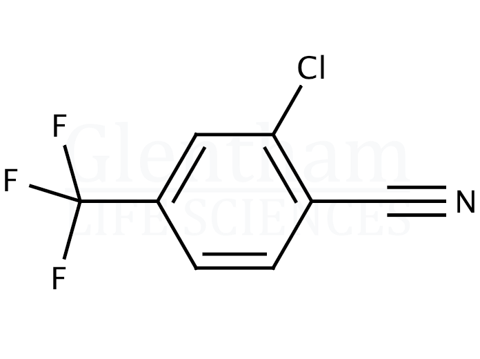 Structure for 3-Chloro-4-cyanobenzotrifluoride