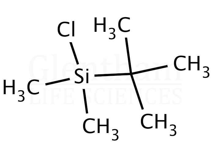 tert-Butyldimethylchlorosilane Structure