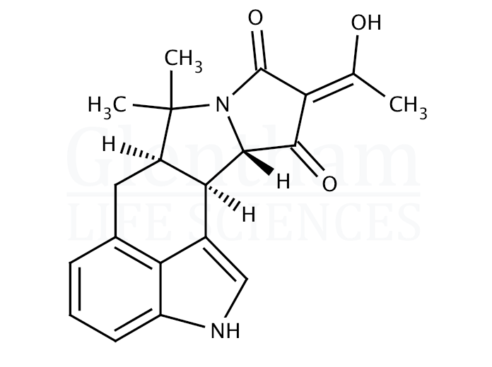 Cyclopiazonic acid Structure