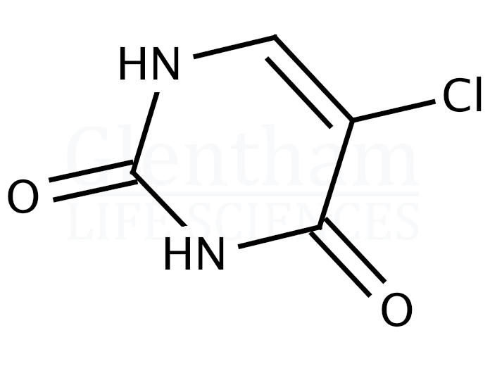 5-Chlorouracil Structure