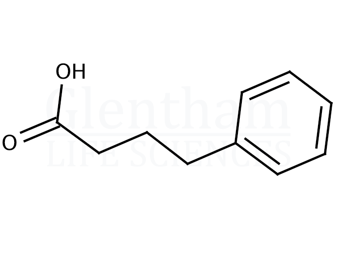 4-Phenylbutanoic acid Structure