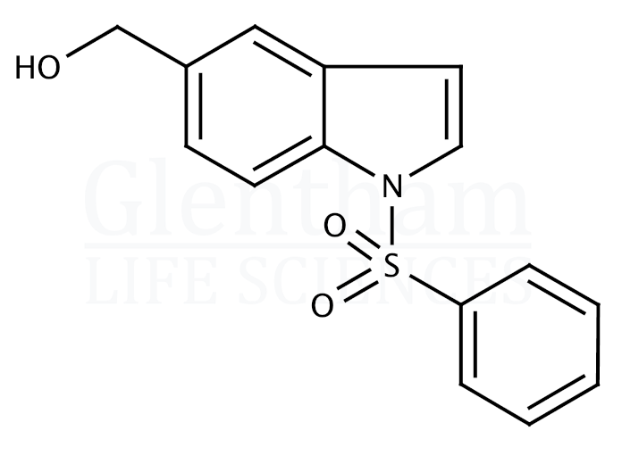 1-Phenylsulfonylindole-5-methanol Structure