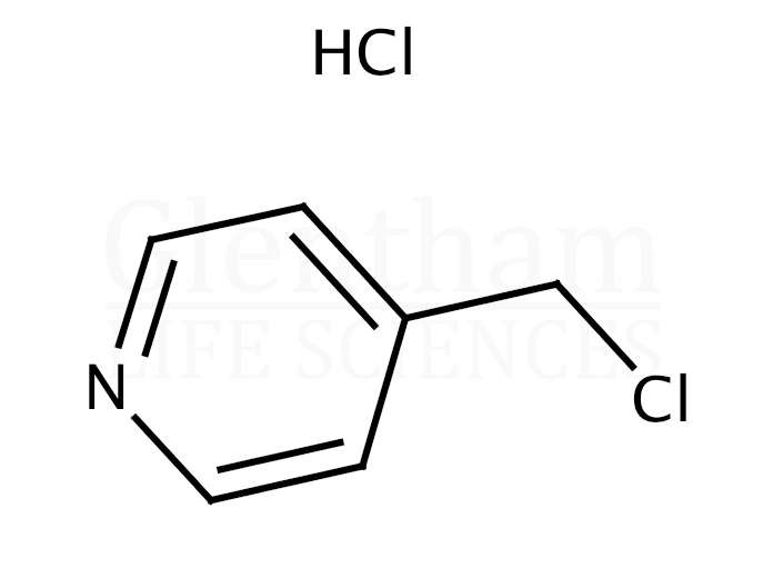Structure for 4-Chloromethylpyridine hydrochloride (4-Picolylchloride hydrochloride)