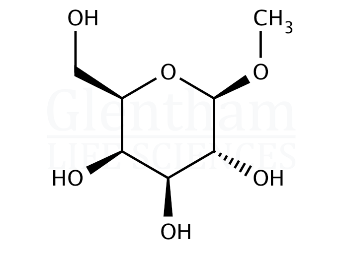 Methyl-β-D-galactopyranoside Structure