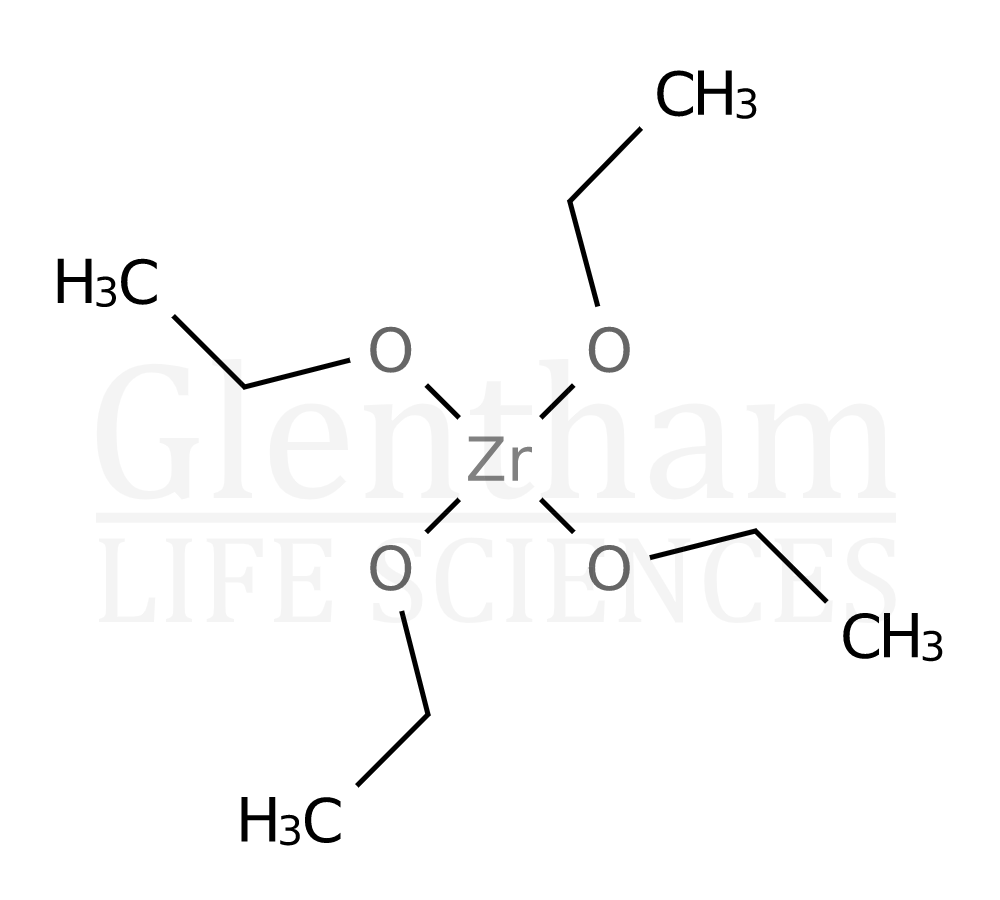 Zirconium ethoxide, 99.99% Structure
