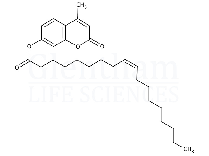 Structure for 4-Methylumbelliferyl oleate