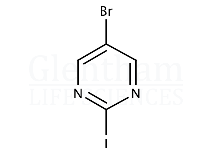 Structure for 5-Bromo-2-iodopyrimidine