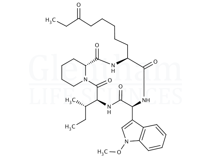 Structure for Apicidin (183506-66-3)