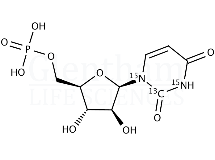 1-b-D-Arabinofuranosyluracil 5''-monophosphate Structure