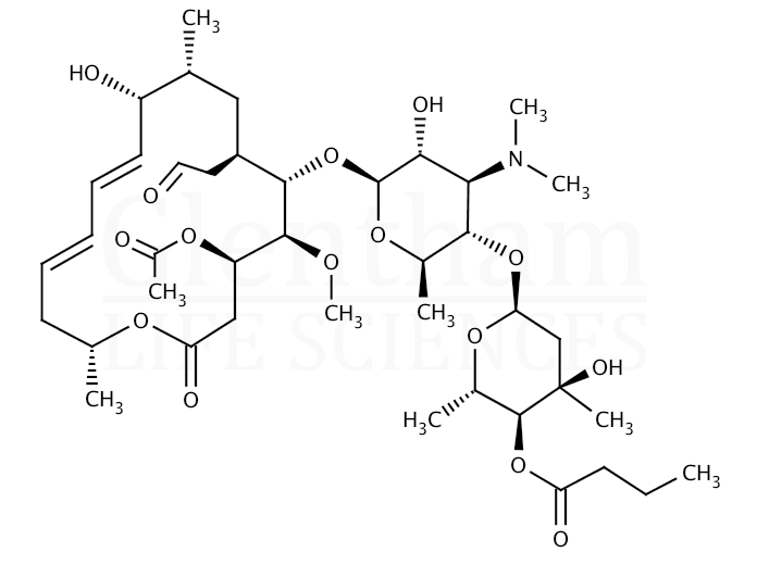 Structure for Leucomycin A4 (18361-46-1)