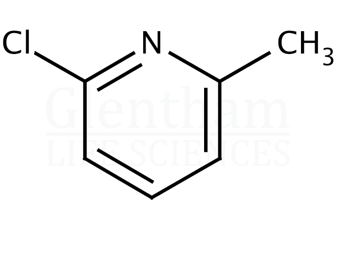 2-Chloro-6-methylpyridine (2-Chloro-6-picoline) Structure