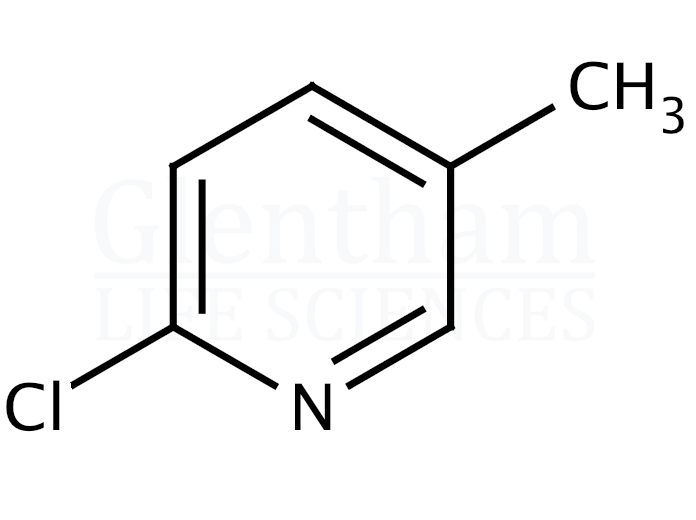 2-Chloro-5-methylpyridine (2-Chloro-5-picoline) Structure