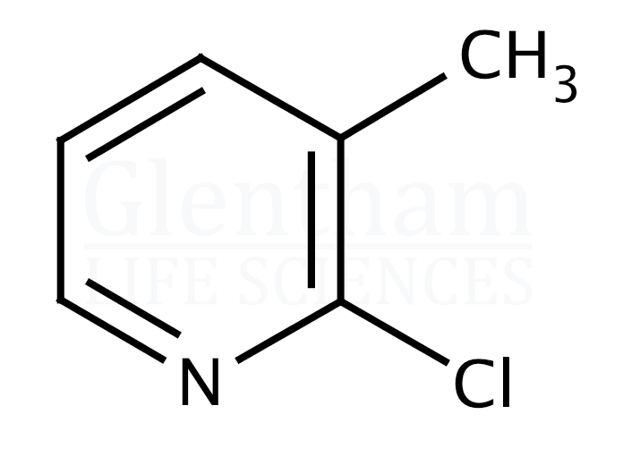 2-Chloro-3-methylpyridine (2-Chloro-3-picoline) Structure