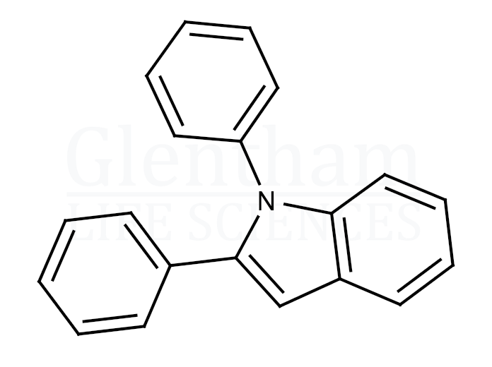 1,2-Diphenylindole Structure