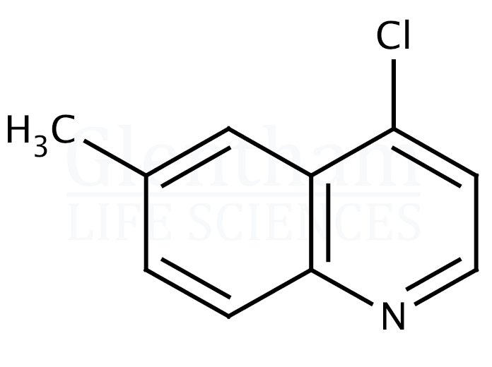 Structure for 4-Chloro-6-methylquinoline