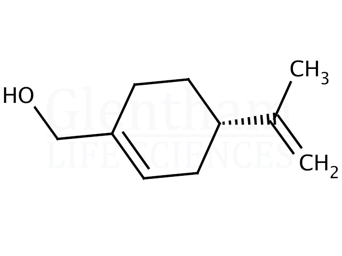 Structure for  (-)-Perillyl alcohol  (18457-55-1)