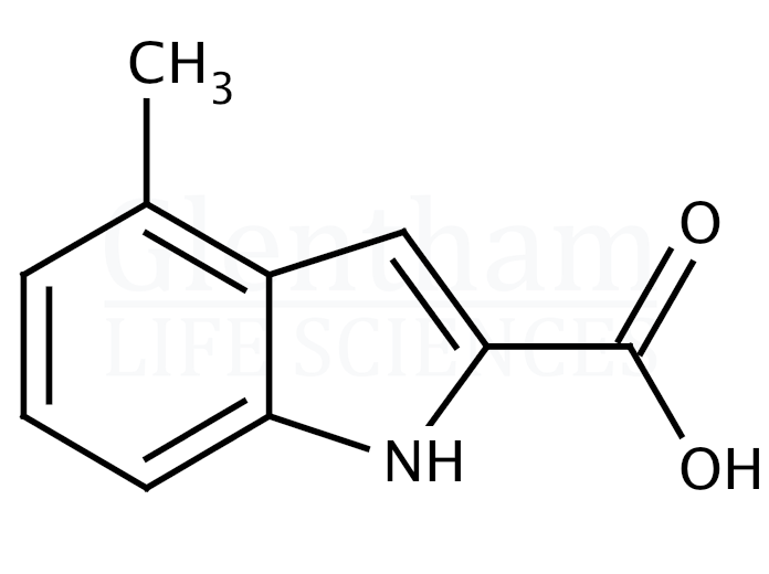 4-Methylindole-2-carboxylic acid Structure
