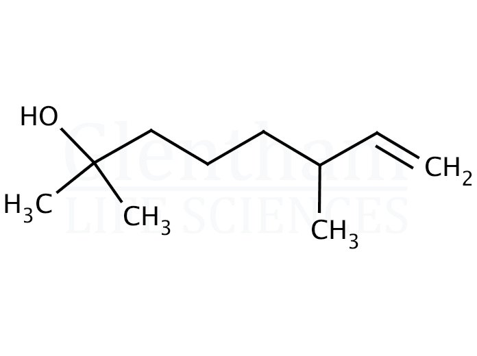 2,6-Dimethyl-7-octen-2-ol Structure