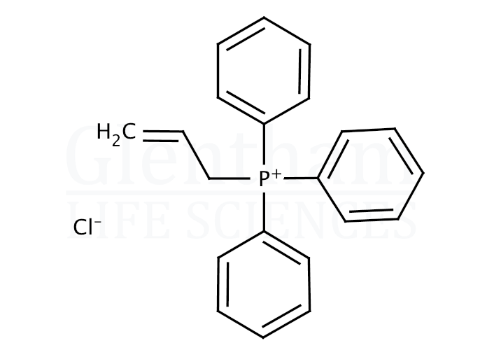 Structure for Allyl triphenylphosphonium chloride