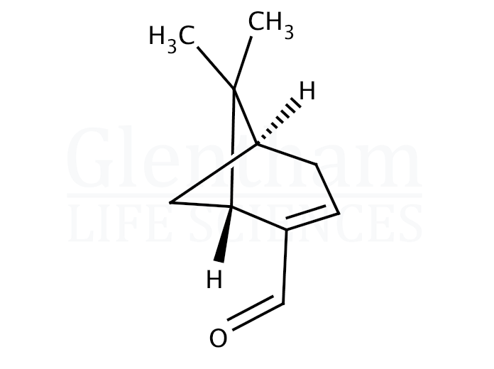 Structure for (1R)-(-)-Myrtenal 