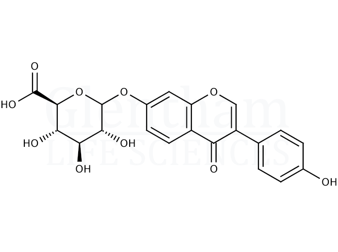 Formononetin-b-D-glucuronide sodium salt Structure