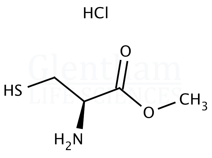 L-Cysteine methyl ester hydrochloride Structure
