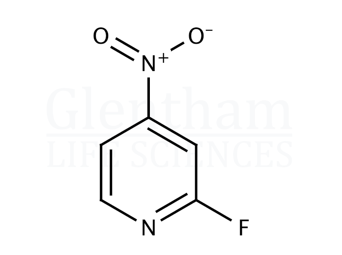 2-Fluoro-4-nitropyridine Structure