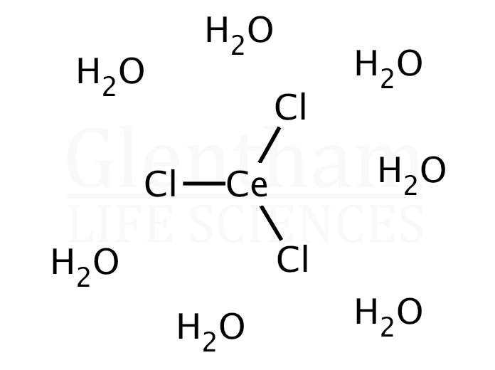 Cerium(III) chloride heptahydrate Structure